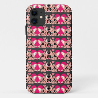 Pink Bulldogs iPhone 11 Case