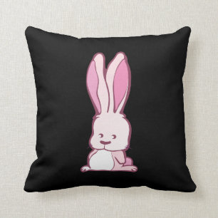Pink Bunny Cushion
