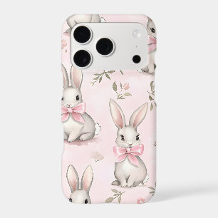 Pink Bunny iPhone Case Cute Coquette Rabbit