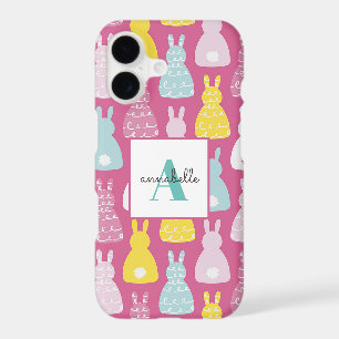Pink Bunny Rabbit pattern