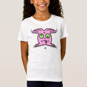 Pink Bunny Thingy Cute Weird Creature T-Shirt