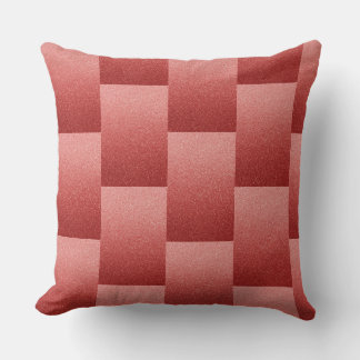 Pink Burning Sparkle Throw Pillow