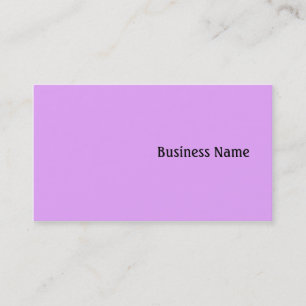 Pink Business Card