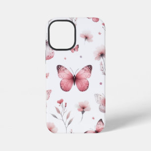 Pink Butterflies  iPhone 12 Mini Case