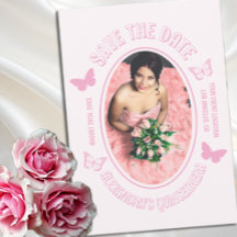 Pink Butterflies Quinceanera