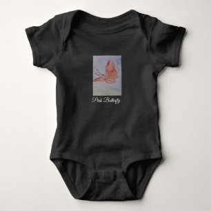 Pink Butterfly Bodysuit
