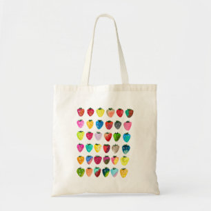 Pink butterfly freedom whimsical tote bag