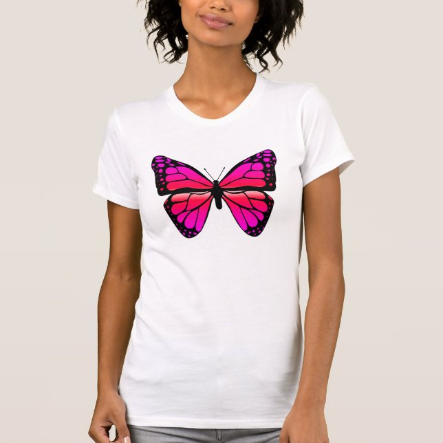 Pink Butterfly Shirt (Front)
