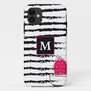 Pink Cactus Monogram Case-Mate iPhone Case