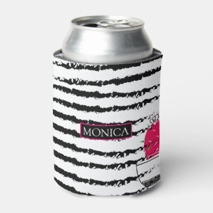 Pink Cactus pattern design Can Cooler