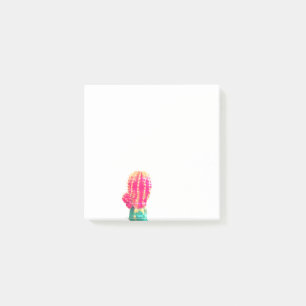 Pink Cactus Photo  Art Notes