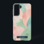 Pink Cactus Watercolor Pattern Samsung Galaxy Case<br><div class="desc">This cute and modern phone case features your name with cactus pattern in pink and green. Personalise it for your needs. You can find matching products at my store.</div>