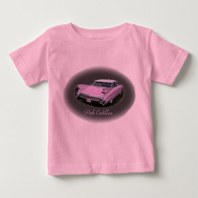 Pink Cadillac Flash Baby T-Shirt (Front)