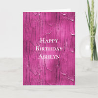 Pink Cake Frosting Birthday