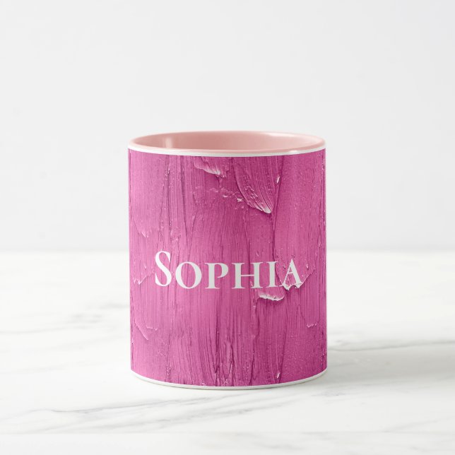 Pink Cake Frosting  Mug (Center)