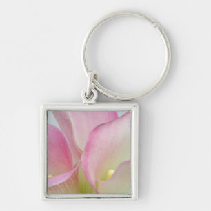 Pink Calla Lilies Key Ring