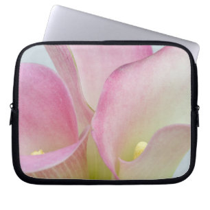 Pink Calla Lilies Laptop Sleeve