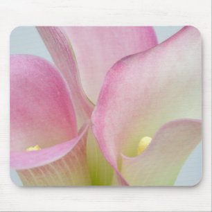 Pink Calla Lilies Mouse Pad