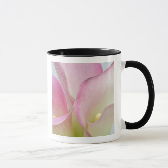 Pink Calla Lilies Mug (Right)