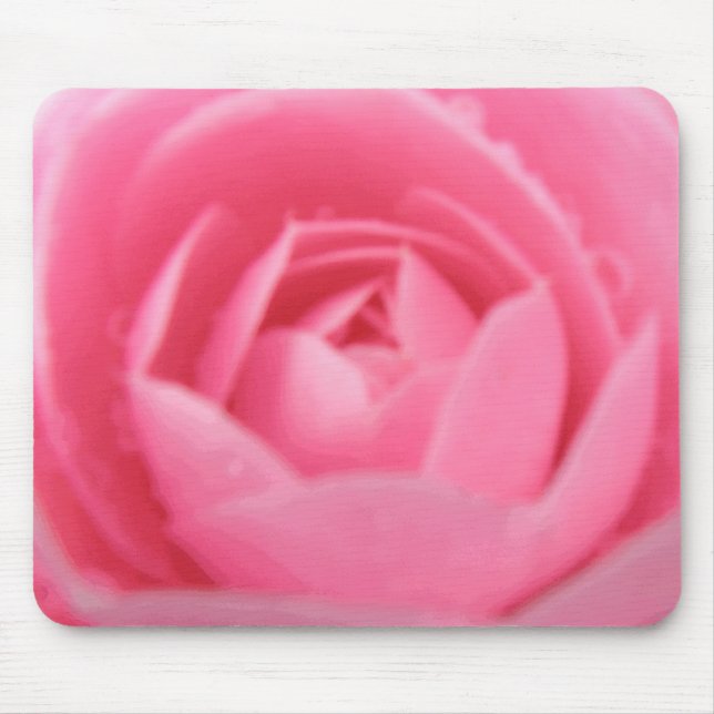 Pink Camellia Mousepad (Front)