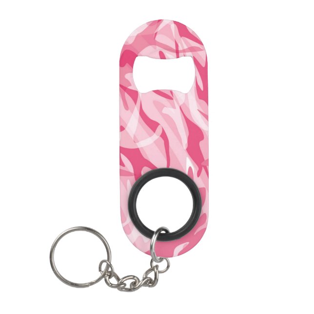 Pink Camo Bottle Opener (Front)