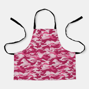 Pink Camo Camouflage Apron