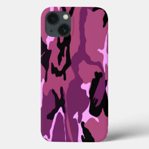 Pink Camo iPhone 13 Case