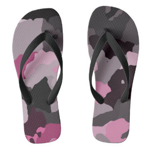pink camo jandals