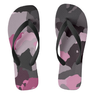 pink camo jandals