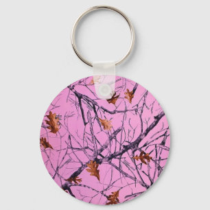 Pink Camo Key Ring