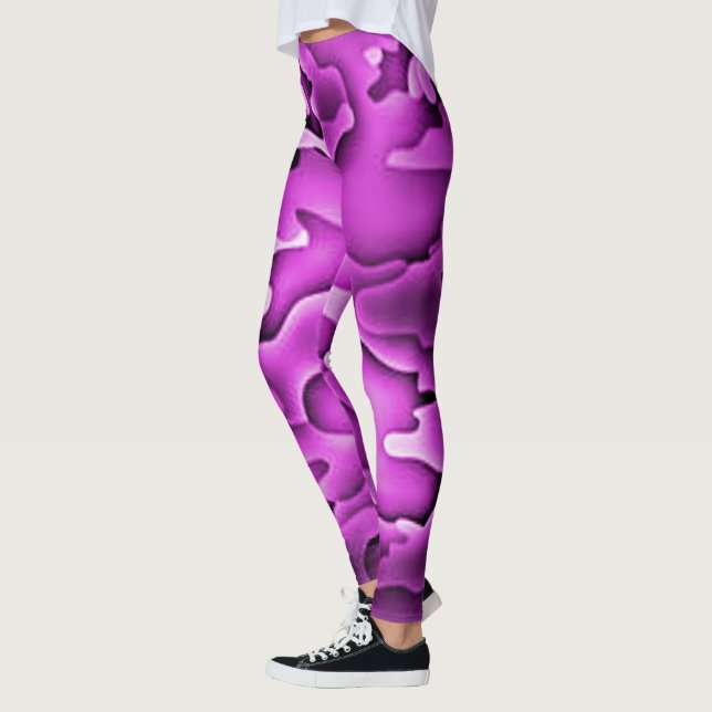 Pink Camo Leggings (Left)