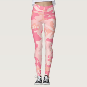 Pink Camo Leggings