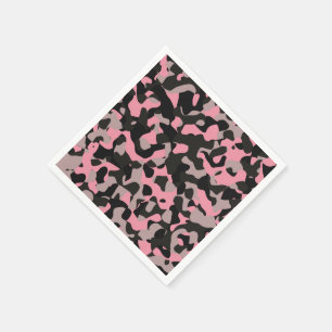 Pink Camo   Napkin