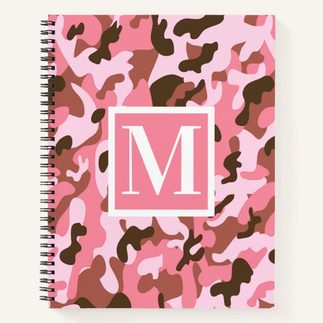 Pink Camo Notebook (Front)