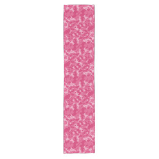 Pink Camo Pattern Short Table Runner