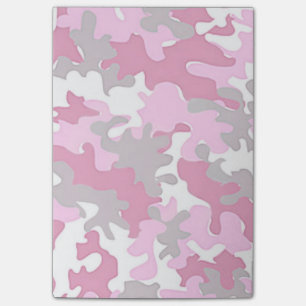 Pink Camo Post-it Notes
