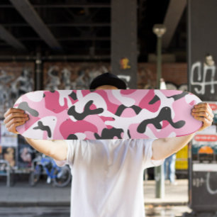 Pink Camo Skateboard   Camo Skateboard