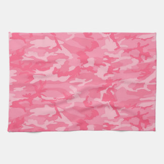 Pink Camo Tea Towel