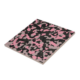 Pink Camo Tile
