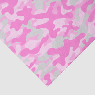 Pink Camo Tissue Paper