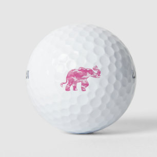 Pink-Camoflauge-Elephant Golf Balls