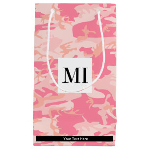 Pink Camouflage, Camouflage, Military, Army Small Gift Bag