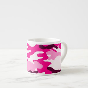 Pink camouflage Espresso Mug