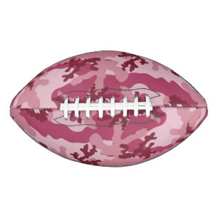 Pink camouflage football