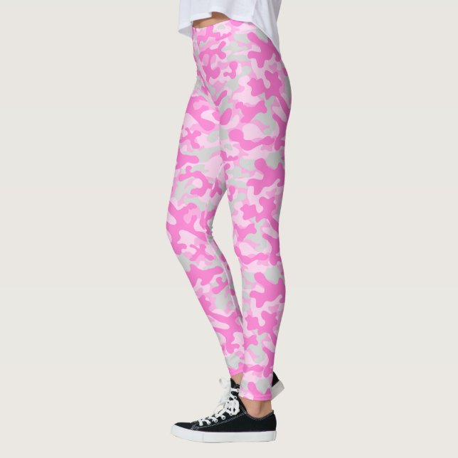 Pink Camouflage  Leggings (Left)