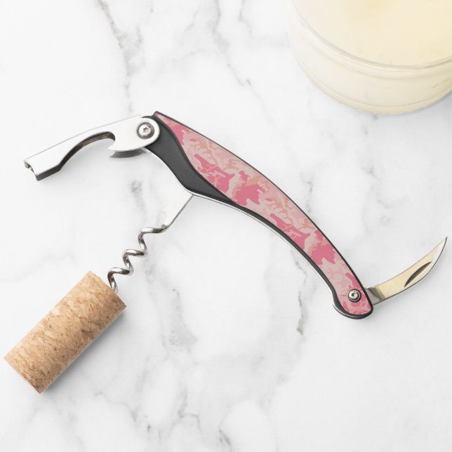 Pink Camouflage, Military, Army Corkscrew (Front)