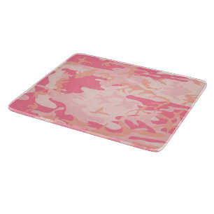Pink Camouflage, Military, Army Cutting Board