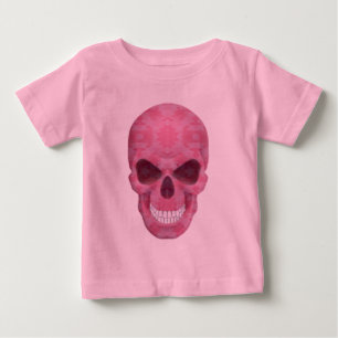 Pink Camouflage Skull Shirt