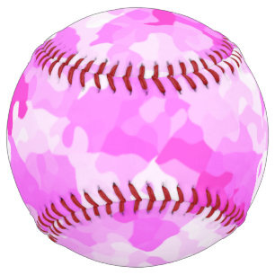 Pink Camouflage Softball
