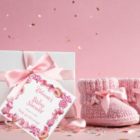 Pink Candy Frame Girl Baby Shower